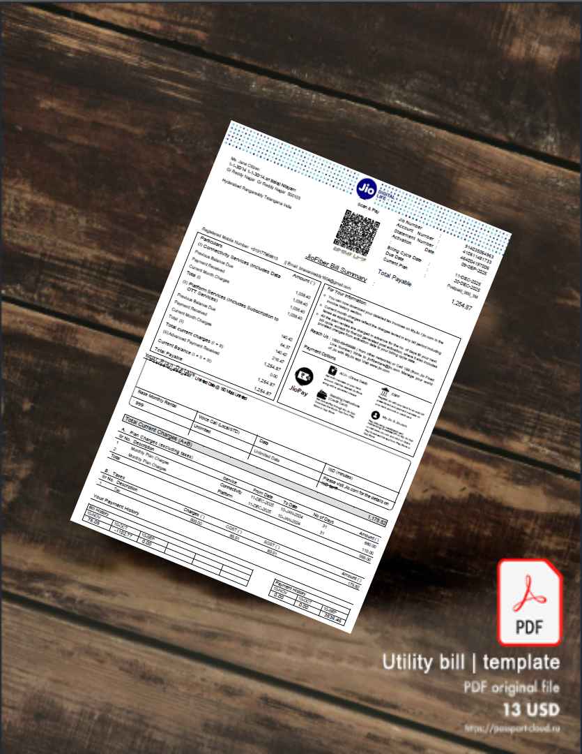 Utility bill | Albanian Power | Albania